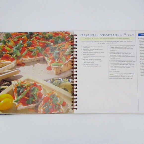 The Pampered Chef All The Best Spiral Cookbook 2003 Appetizers Main Dishes & Des - Picture 2 of 4